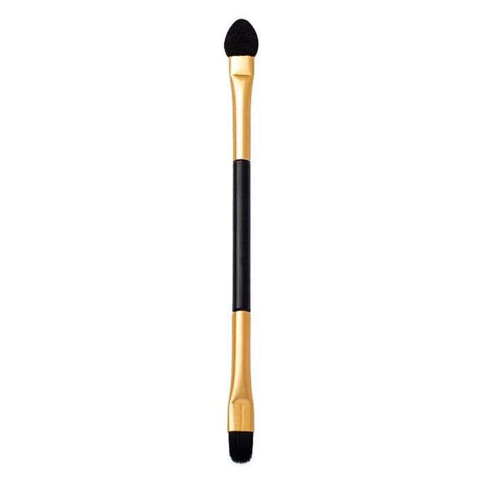 Dubbelzijdige oogschaduwborstelstick - Beauty make-up tool 1pc black