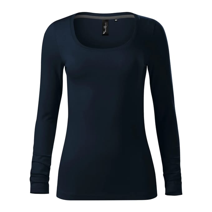 Dames-T-shirt met lange mouwen Malfini Premium Brave 156