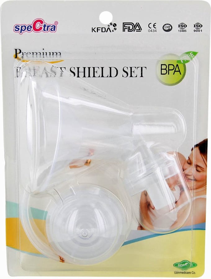 Spectra 24mm borstschild set voor Spectra borstkolven. | 002510