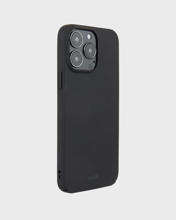 Holdit Slim Case geschikt voor Apple iPhone 14 Pro Max - Zwart