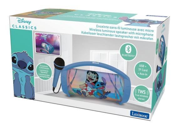 Lexibook Luidspreker bluetooth Stitch met microfoon Radio's, speakers en muziekspelers