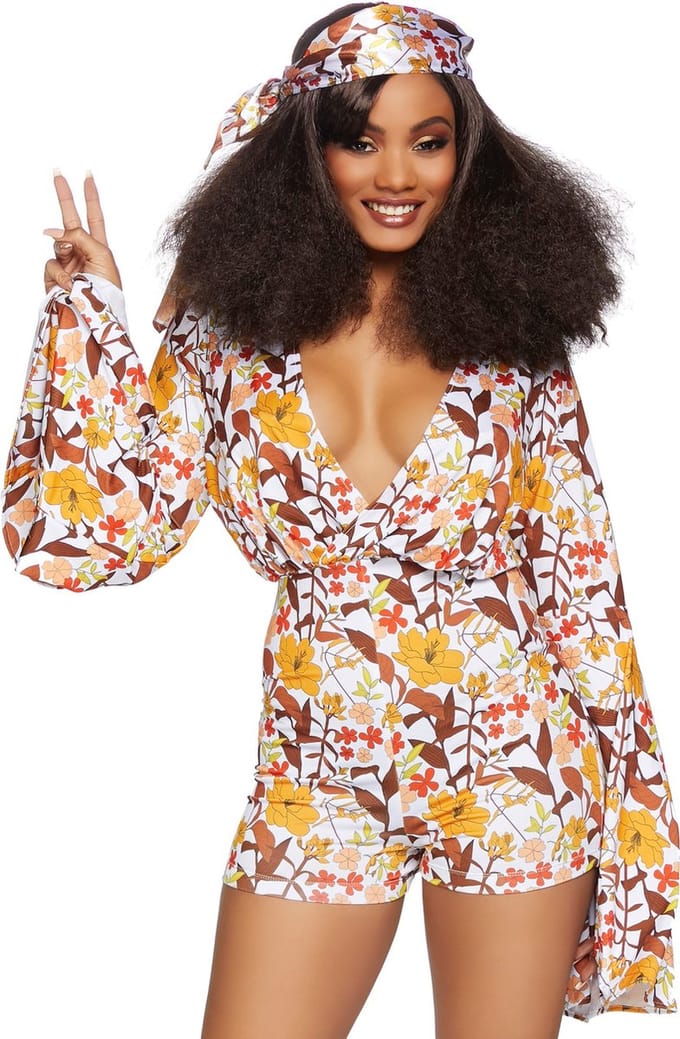 Dames jumpsuit Leg Avenue Boogie Down
