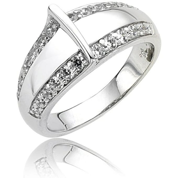 Orphelia Dames 925 Sterling Zilveren Ring - Zilver ZR-3668