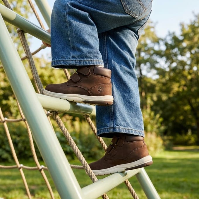 Timberland Toddle Tracks Mid Laarzen Bruin EU 28 Kinderen