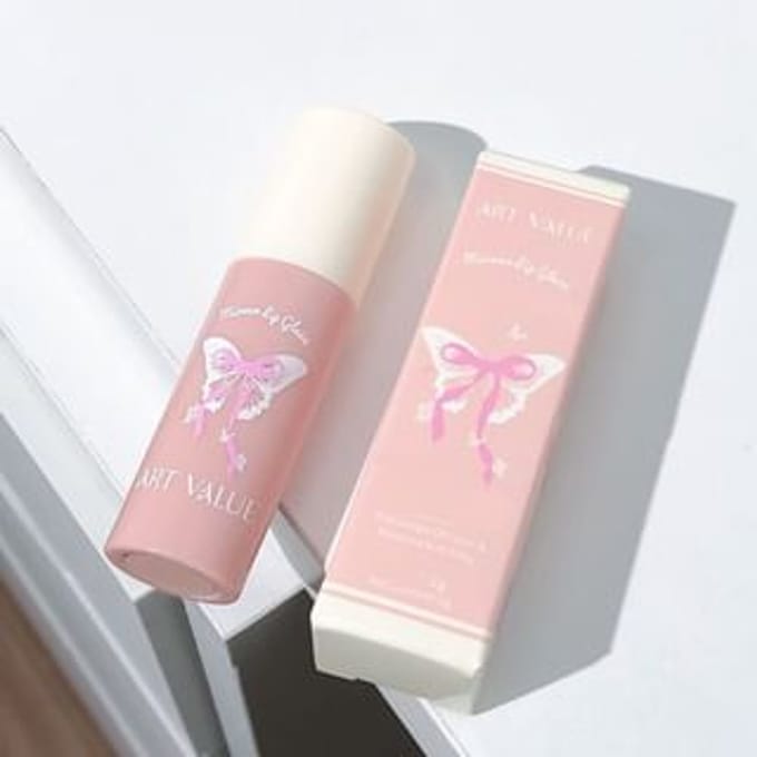 Art Value - Butterfly Pact Series Mirror Lip Gloss - 6 Colors 01# Orange Soda - 2g