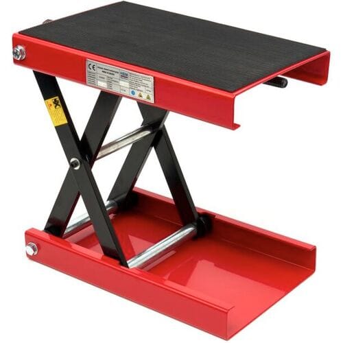 HBM Vlakke Mini Motorlift 450 kg – Rood