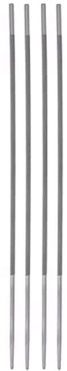 Kettingslijper 4-pack 9/64" (3,5mm) Rond Koolstofrijk Staal Dubbele Snede