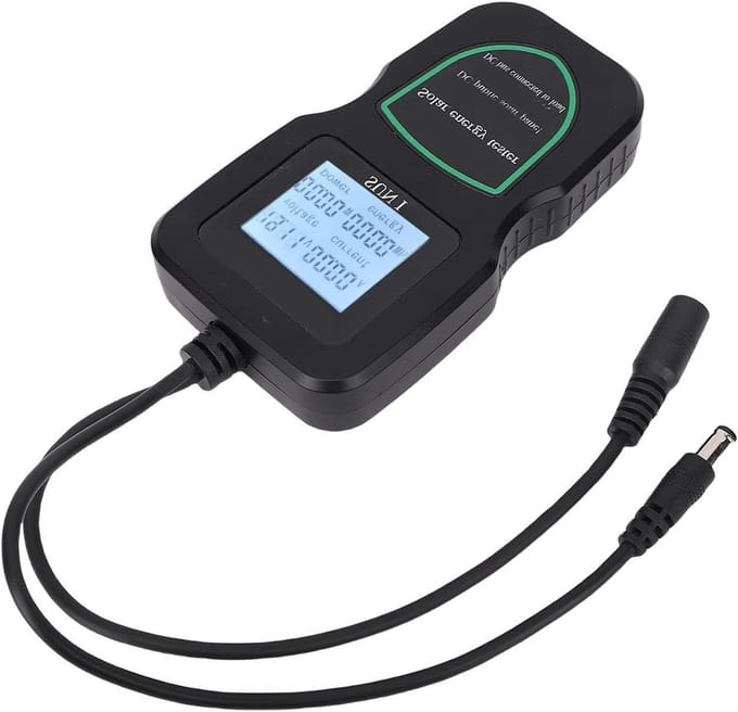 Zonnepaneel Tester - Multimeter Vermogensmeter - Paneel Diagnose - MPPT Vermogen Weergave - 200W - Zwart