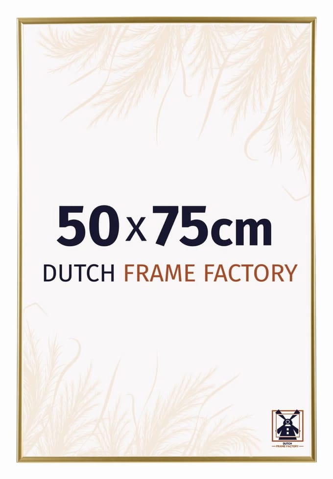 Fotolijst 50x75 cm - Kunststof - Goud - Easy