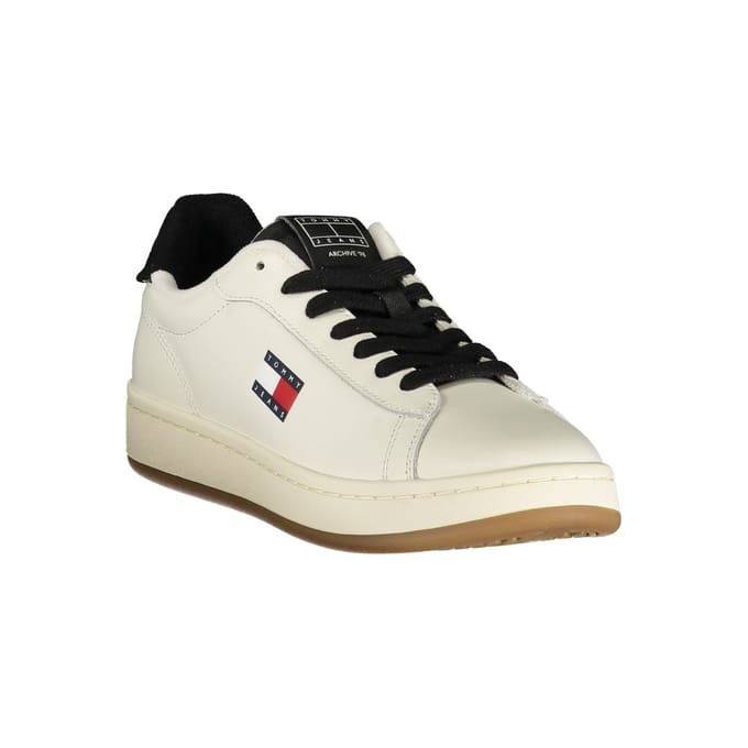 Tommy Hilfiger Bianco Polyurethaan Dames Sneakers