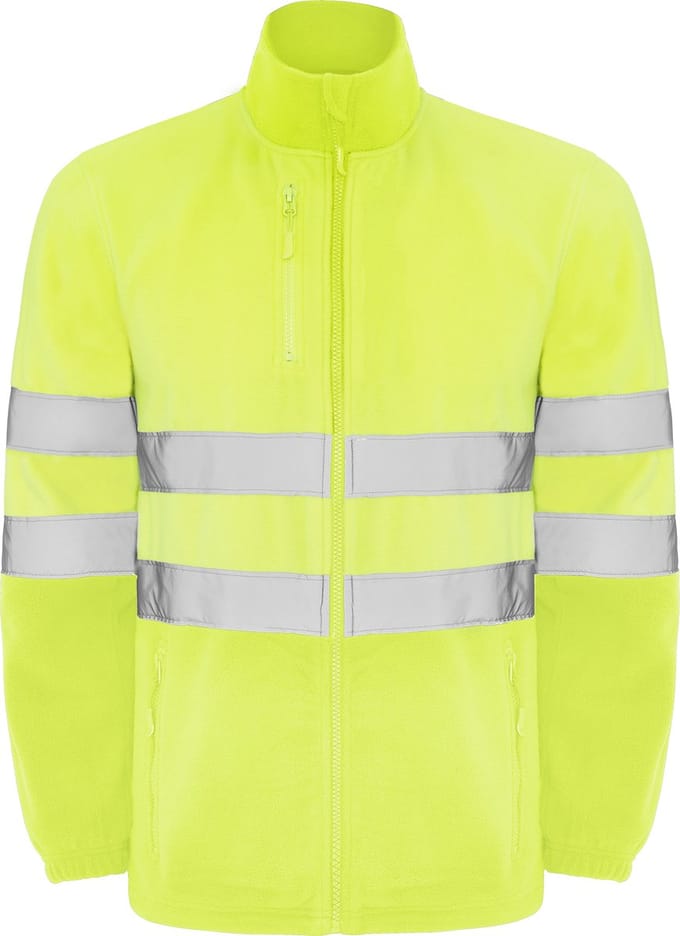 High Visibility Fleecejas Fluor Geel maat M model Altair merk Roly
