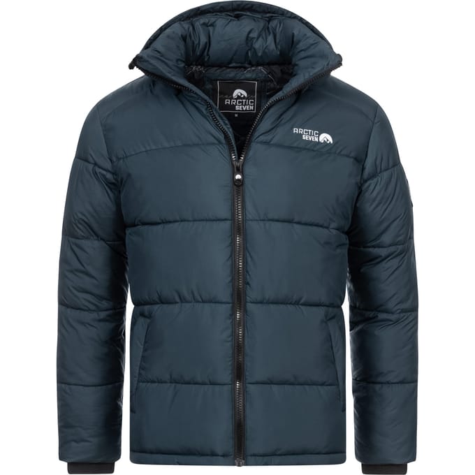 Arctic Seven Heren Winter Puffer Jas AS-333 – Warm, Sportief, Waterafstotend