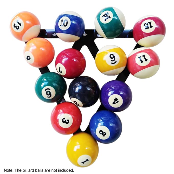Support étagères pour boules magiques, 6 pièces, support pour boules de billard Type A x3 & Type Bx3 white