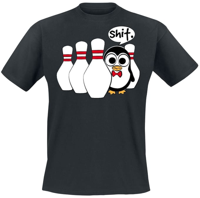 Tierisch - Fun T-shirt - Shit. - S tot 5XL - voor Mannen - zwart