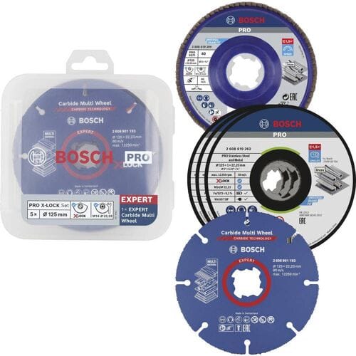 Bosch Accessories 2608619374 Lamellenschuurschijf Diameter 125 mm 5 stuk(s)