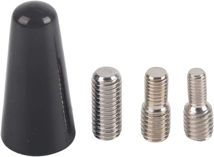 Famanu - Universele aluminium dakantenne 3 cm, met adapter – Zilver