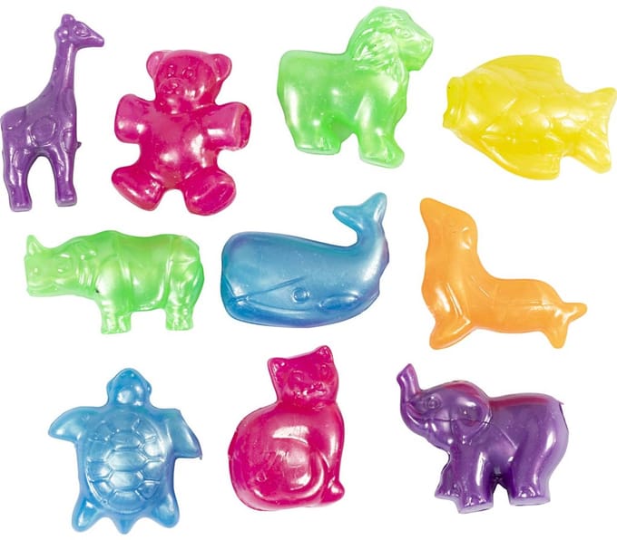 Figuur Kralen, afm 25 mm, gatgrootte 4 mm, 125 ml/ 1 doos