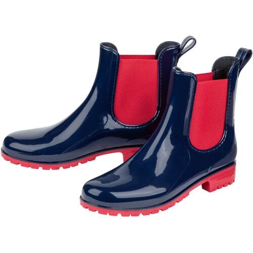 ESMARA Dames regen enkellaars, met elastische zijkanten (blauw, 41)