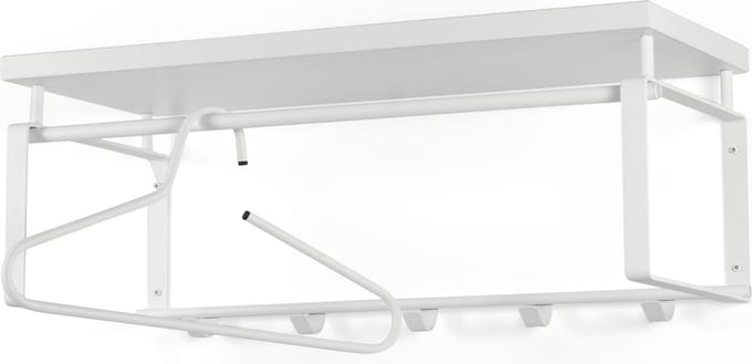 Spinder Design kapstok Rex 3 - Wit - 5 haken - Staal