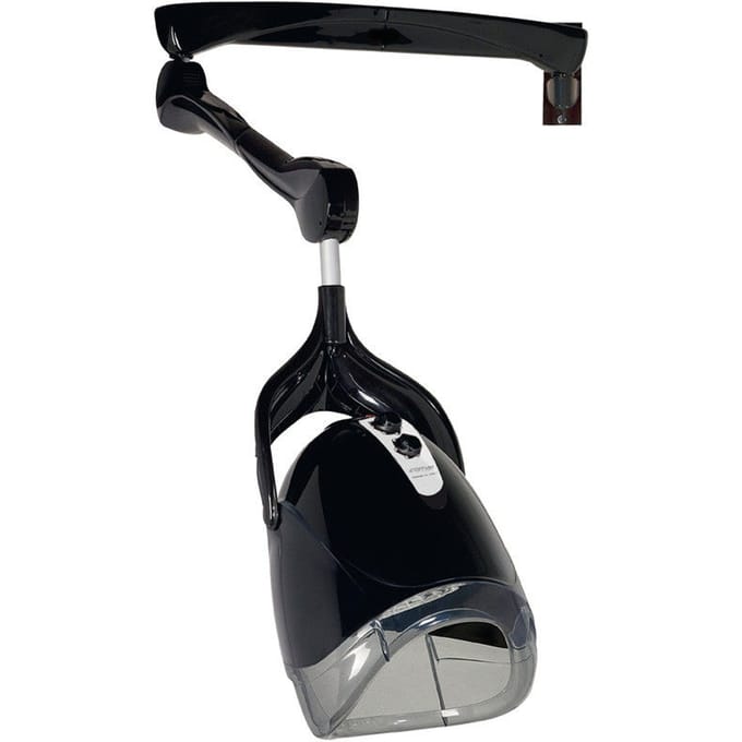 Comair Droogkap eivormig met wandarm zwart 1000W