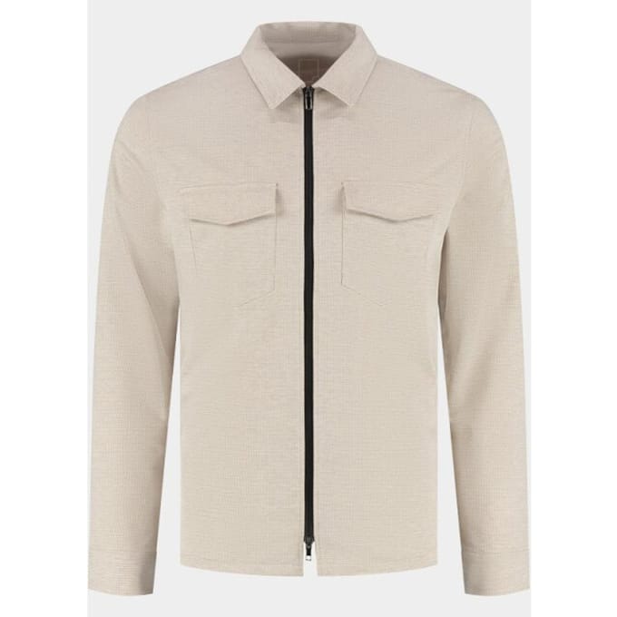 Born With Appetite Overshirt Beige Boed Shirtjacket BWA26114BO50/2500