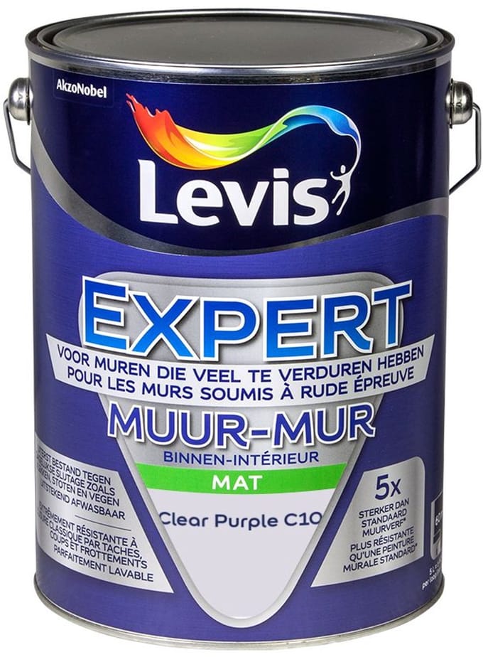 Levis - Expert Muur Binnen Mix - Clear Purple C10 - Mengverf - 5 L
