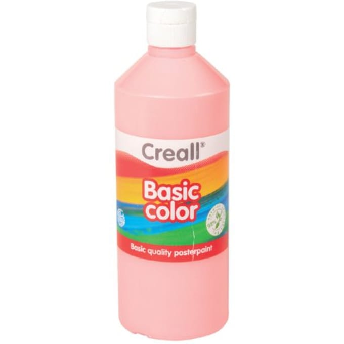 Plakkaatverf Creall basic roze 500ml