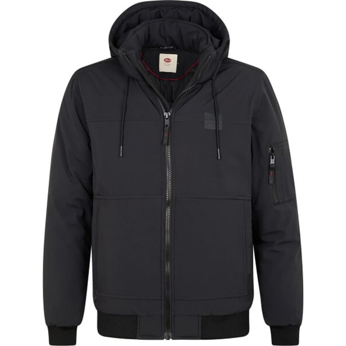 Petrol Industries - Winterjas Heren - Bomberjack met capuchon ironvalley - Zwart - Maat M - Zwart - Maat M