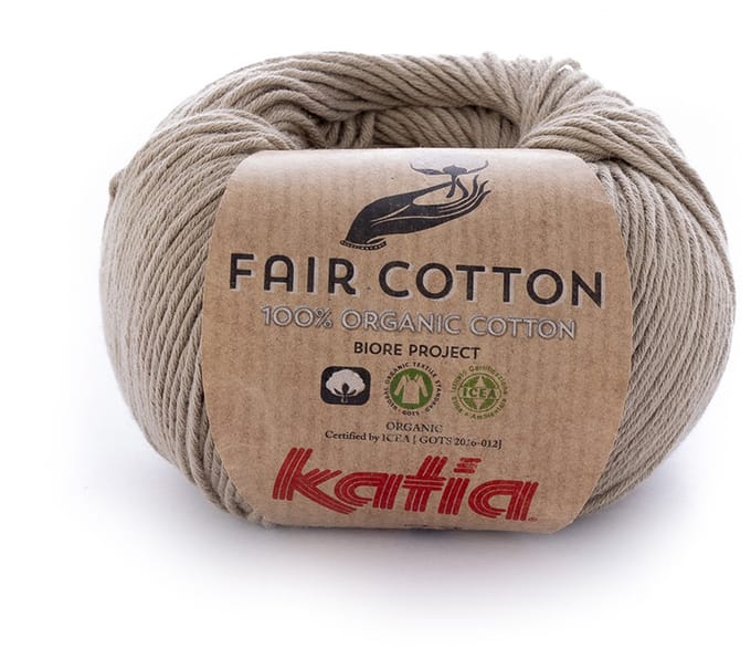 Katia Fair Cotton - 23 reebruin - Biologisch Katoengaren