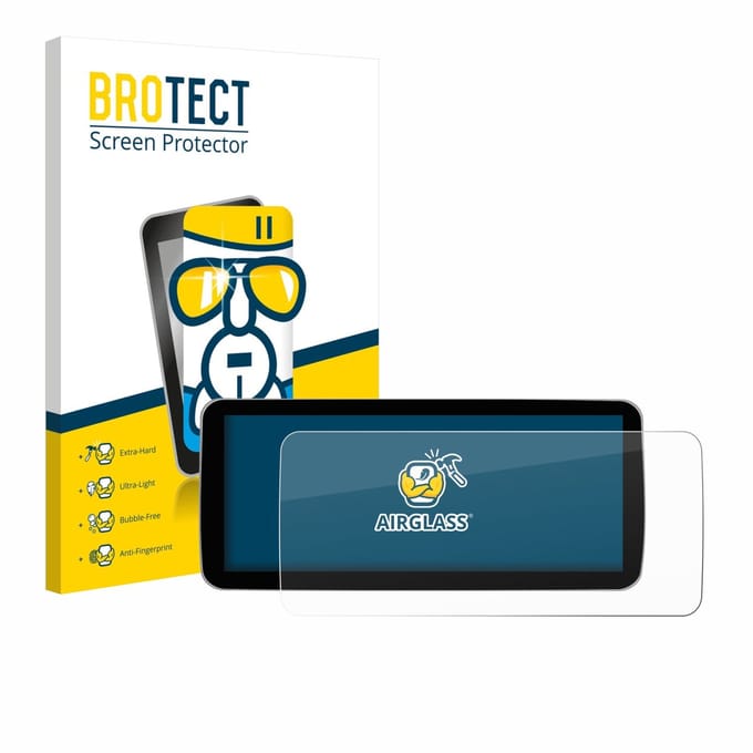 Screenprotector voor Ninetom Car Radio 12.3" Beschermglas transparant