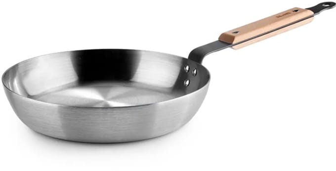 Ibili Karbonstel Koekenpan 20 Cm Zilver