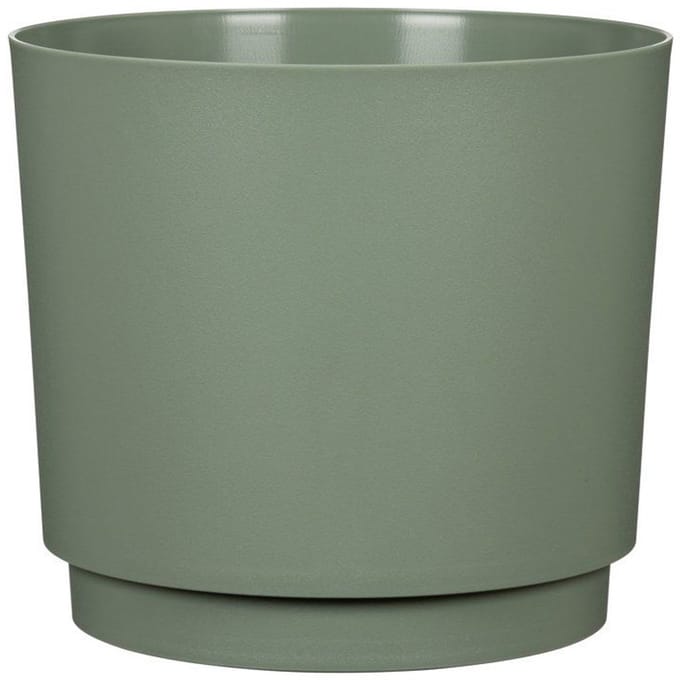 Garden ID – Plano Matt Sage – Rond plantenpot Ø25 cm – 7 L – Mat