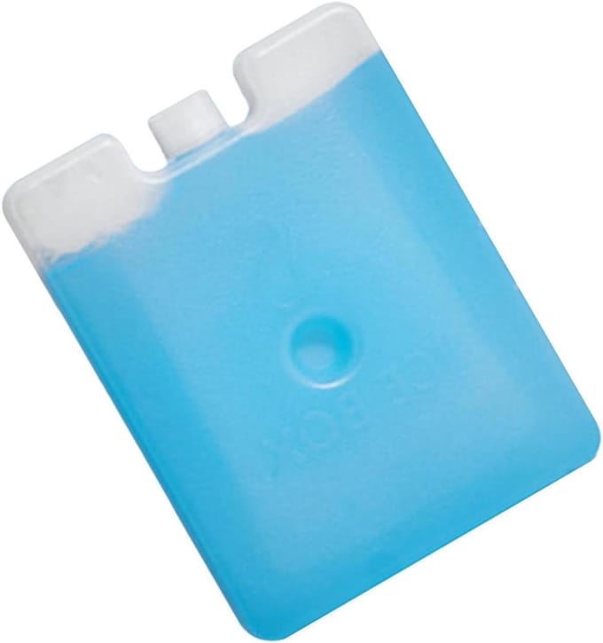 Koelblok - IJsblok - Koelbox Vullen - Herbruikbaar Vriespakket - 250 ml - Wit