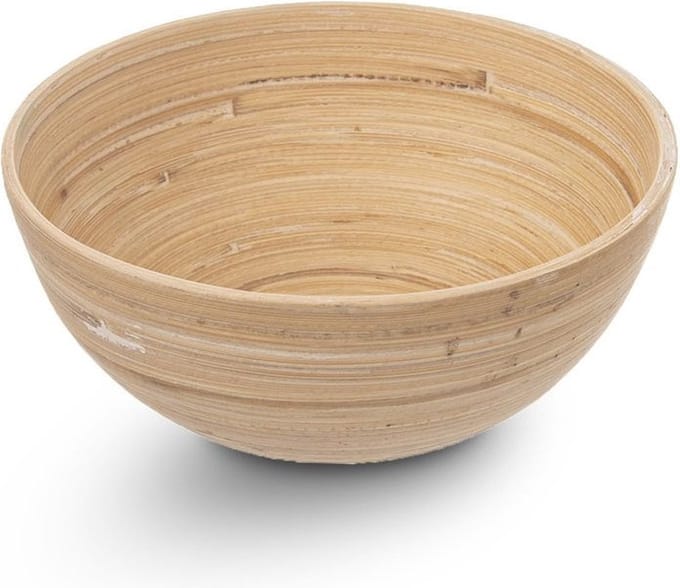 Schaal Bamboe 14 cm - Fruitschaal - Serveerschaal - Schaaltje