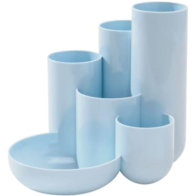 HAN pennenkoker - CAMPUS - 6-vaks - pastel blauw - HA-17480-884