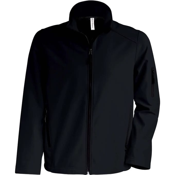 Kariban Softshell jas K401 - Black - 4XL