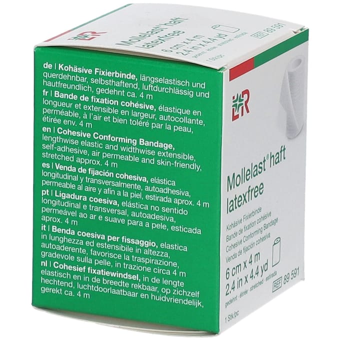 Mollelast Haft Windel Adh Lat.free 6cmx 4m 89591