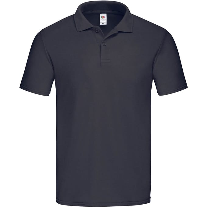 Fruit of the Loom Heren Origineel Polo Shirt (Deep Navy)