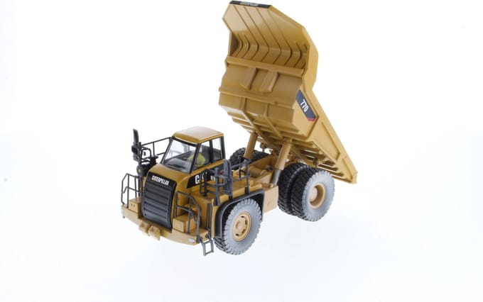 Cat 770 Mining Truck - 1:50 - Weathered Version - Used Look - Air Brushed - Diecast Masters