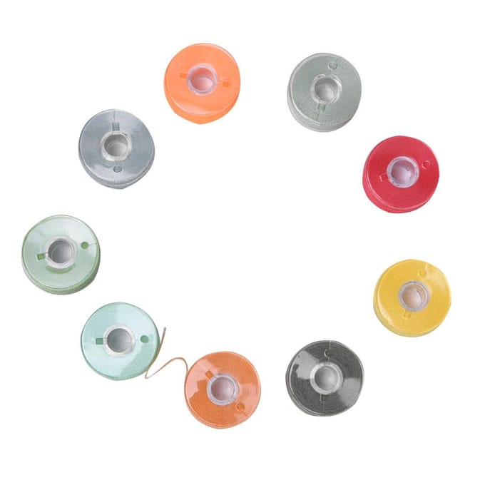 72 Kleuren Spoeldraad Transparant Hoge Kwaliteit met 2 Stuks Plastic Doos Naaimachine Accessoires72 gray