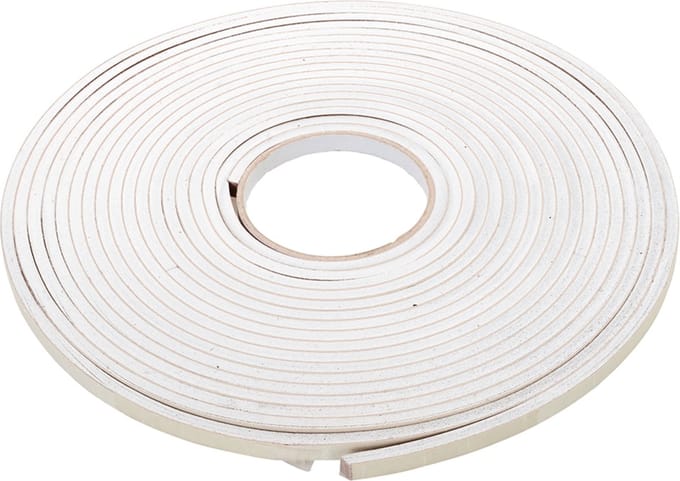 Fixman Tochtstrip - tochtwering - wit - zelfklevend - I-profiel - 10,5 meter - 3 tot 8 mm