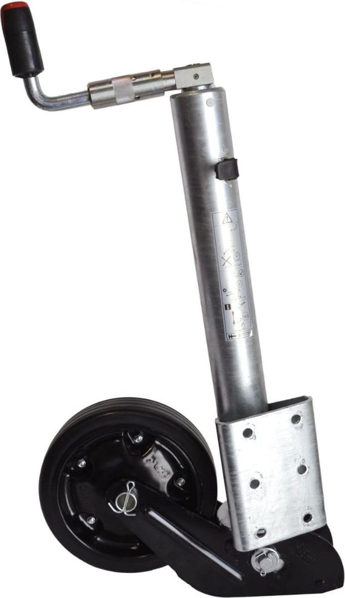 AL-KO opklapbaar neuswiel - 73 mm - draagvermogen: 800 kg - extra sterk