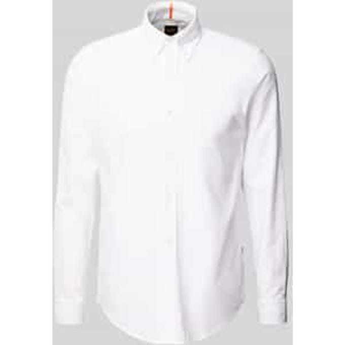 Regular fit zakelijk overhemd met button-downkraag, model 'Rickert'