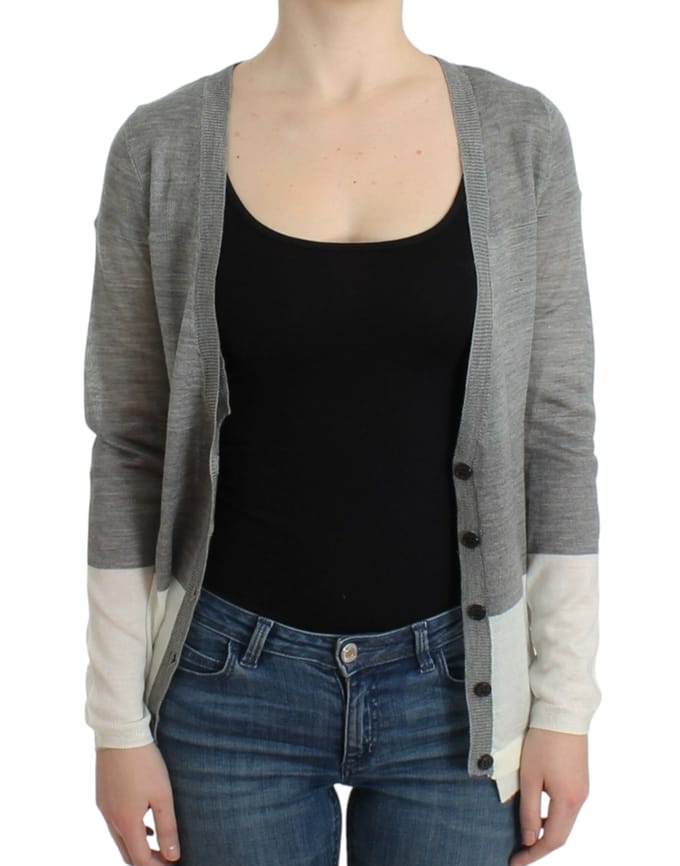 V-hals Lange Mouwen Cardigan