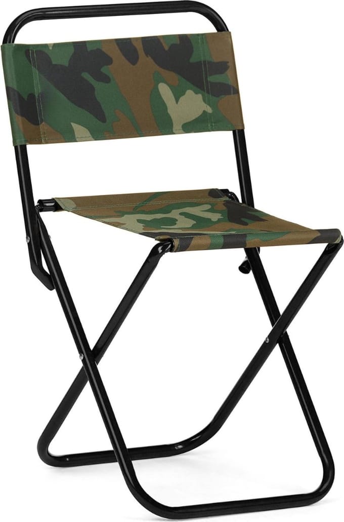 VLSelect® Visstoel - Viskrukje - Campingstoel - Tot 100 KG