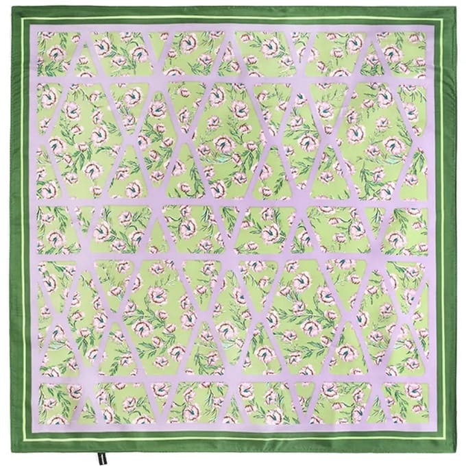 Zomersjaals in diverse kleuren, casual, polyester, dagelijkse accessoires Paars