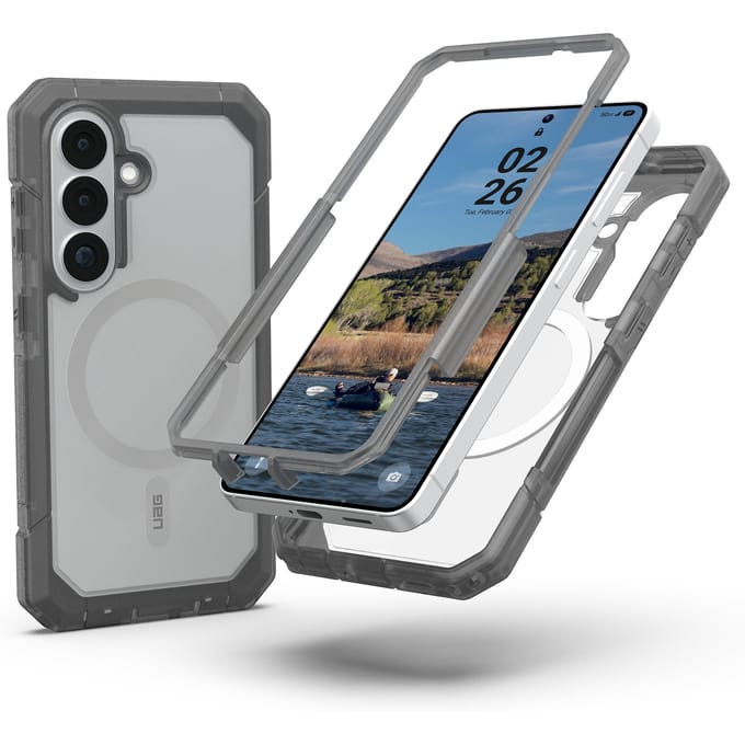 Urban Armor Gear Trooper Case Samsung Galaxy S26 Grijs MagSafe compatible, Met magneetmodule