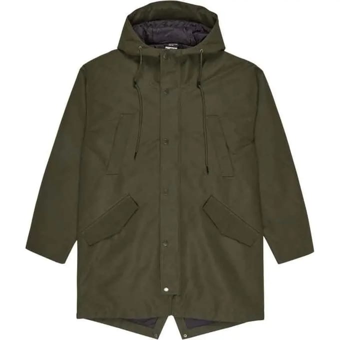 Element Fishtail Parka Groen S Man