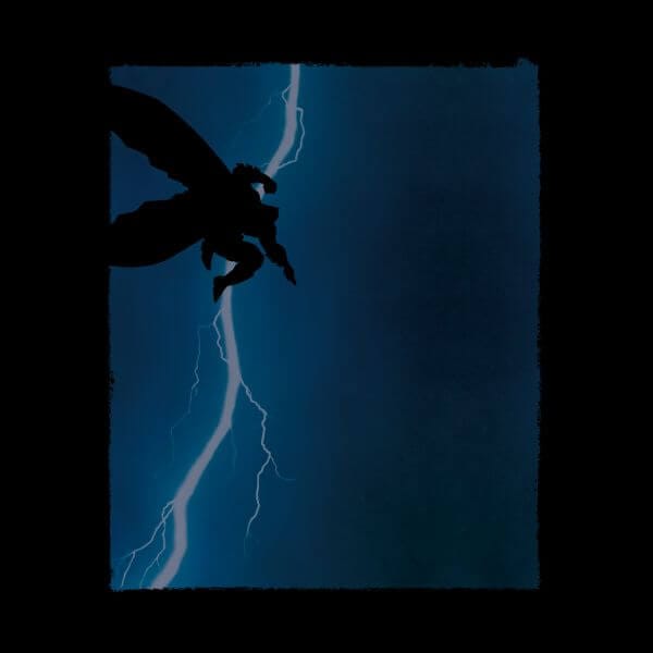 Batman The Dark Knight Returns Cover Women's T-Shirt - Black - S