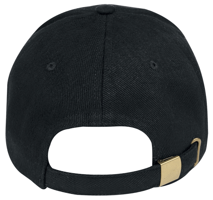 R.E.D. Rock-Engineered Design Zwarte baseballpet - Heren - Standard